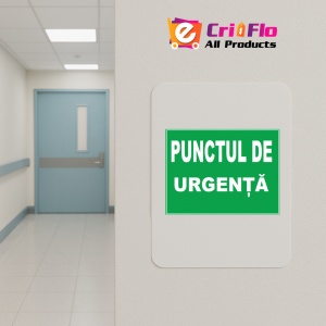Indicator Pentru punctul de urgenta, Sticker autocolant - Img 4