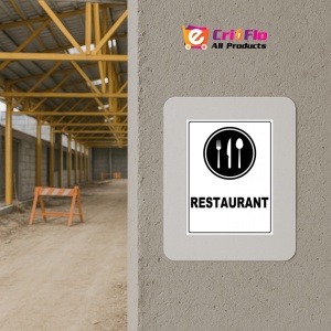 Indicator pentru restaurant, Sticker autocolant - Img 5