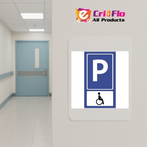 Indicator Pentru rezervare parcare persoana cu handicap, Sticker autocolant - Img 4