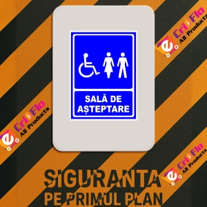 Indicator Pentru sala de asteptare v1, Sticker autocolant - Img 2