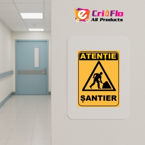 Indicator Pentru santier, Sticker autocolant - Img 4