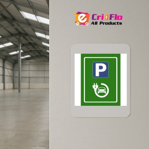 Indicator Pentru statii de incarcare pentru masini electrice, Sticker autocolant - Img 3