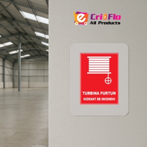 Indicator Pentru turbina furtun hidrant de incendiu, Sticker autocolant - Img 3
