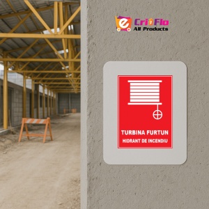 Indicator Pentru turbina furtun hidrant de incendiu, Sticker autocolant - Img 5