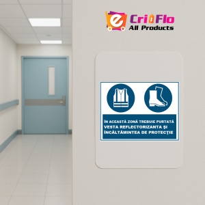 Indicator Pentru vesta si incaltamintea de protectie, Sticker autocolant - Img 4