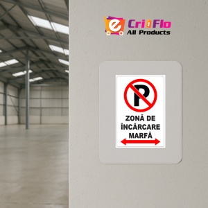 Indicator Pentru zona de incarcare marfa, Sticker autocolant - Img 3
