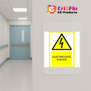 Indicator Placute pentru electricitate statica, Sticker autocolant - Img 4
