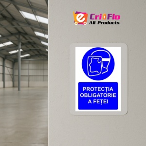 Indicator Protectia obligatorie a fetei indicator de obligativitate, Sticker autocolant - Img 4