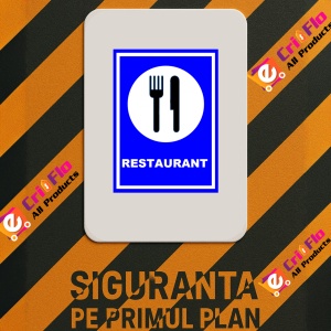 Indicator Restaurant, Sticker autocolant - Img 2