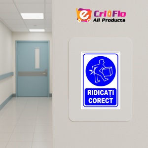 Indicator Ridicati corect v1, Sticker autocolant - Img 4