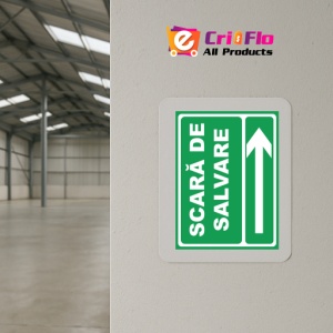 Indicator Scara de salvare, Sticker autocolant - Img 4