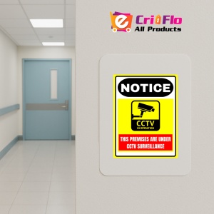 Indicator Security Camera Sign, Sticker autocolant - Img 5