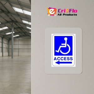 Indicator Semn pentru acces parcare, Sticker autocolant - Img 4