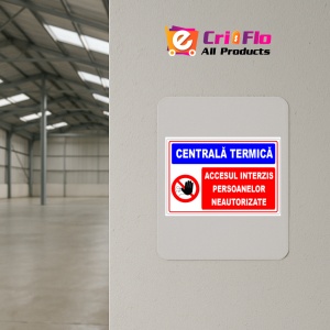 Indicator Semn pentru centrala termica, Sticker autocolant - Img 3