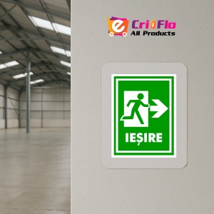 Indicator Semn pentru iesire cu directia dreapta, Sticker autocolant - Img 4