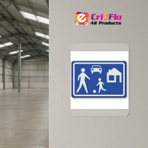 Indicator Semn pentru zona rezidentiala, Sticker autocolant - Img 4