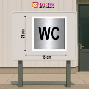 Indicator Semn wc, Sticker autocolant - Img 2