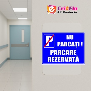 Indicator Semne de parcare nu parcati parcare rezervata, Sticker autocolant - Img 5