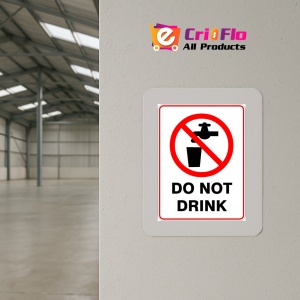 Indicator Sign do not drink, Sticker autocolant - Img 4