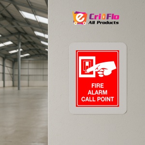 Indicator Sign fire alarm call point, Sticker autocolant - Img 4