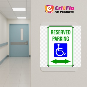 Indicator Sign reserved parking, Sticker autocolant - Img 5