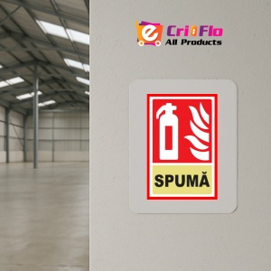 Indicator Stingatoare cu spuma, Sticker autocolant - Img 4