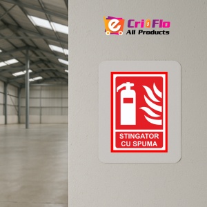 Indicator Stingator cu spuma, Sticker autocolant - Img 4