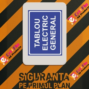 Indicator Tablou electric general, Sticker autocolant - Img 3