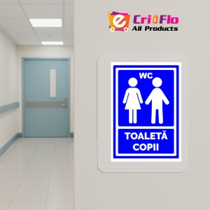 Indicator Toaleta copii, Sticker autocolant - Img 5