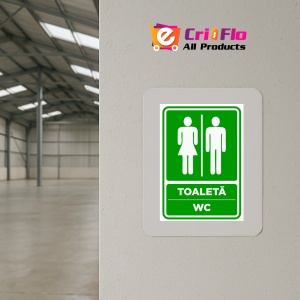 Indicator Toaleta wc, Sticker autocolant - Img 4