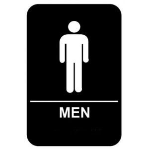 Indicator Toilets men sign, Sticker autocolant