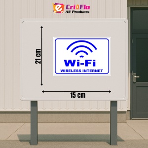 Indicator Wi-fi wireless internet, Sticker autocolant - Img 2