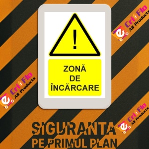 Indicator Zona de incarcare indicator de avertizare, Sticker autocolant - Img 3