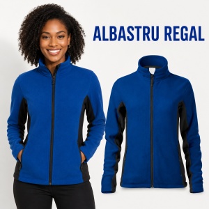Jacheta Bluza Fleece dama cu fermoar Frosty 528, 220 g/m², antipilling, croiala cambrata, 9 culori, XS-3XL - Img 13