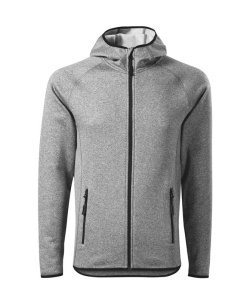 Jacheta fleece pentru barbati de culoare gri inchis