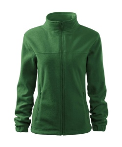 Jacheta polar dama de culoare verde inchis