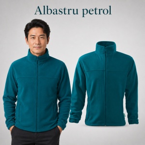 Jachetă Polar Fleece tip Bluză Hanorac Bărbați Călduroasă cu Fermoar Malfini Rimeck 501 – 280 g/m² - Img 14