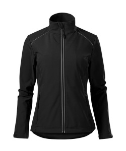 Jacheta softshell dama impermeabila de culoare negru