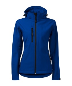 Jacheta softshell de culoare albastru regal