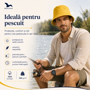Pălărie Bărbat pentru protecție solară - 8 culori - Img 7