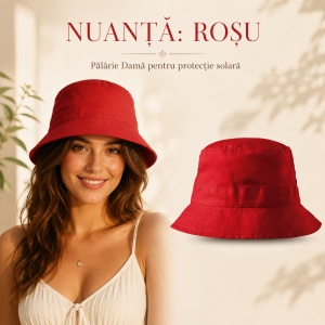 Pălărie Damă Malfini Classic pentru Protecție Solară, 100% Bumbac, 8 Culori, Mărime Unică - Img 14