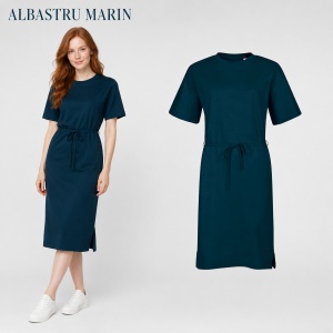 Rochie Lejeră Damă Malfini 816 Muse Tip Tricou, 100% Bumbac, 200 g/m², Mâneci Kimono, XS–2XL - Img 12