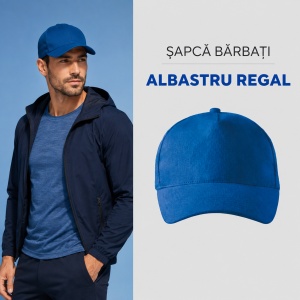 Șapcă Bărbați Sport din Bumbac, Reglabilă cu Cataramă și Cozoroc Curbat – 5P 307 - Img 15