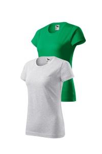 Set 2 tricouri femei culorile gri deschis si verde mediu