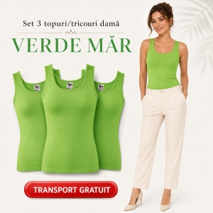 Set 3 topuri damă / maiouri sport, tricou fără mâneci, 16 nuanțe - Img 22