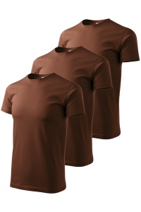 Set 3 tricouri de culoare cafea