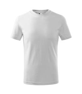 Tricou pentru copii de culoare alb