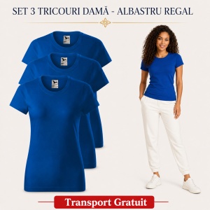 Set 3 tricouri damă, bumbac 100% | 35 de culori disponibile - 134 - Img 15