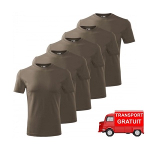 Set 5 tricouri bărbat Army transport Gratuit