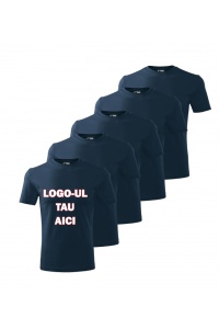 Set 5 tricouri personalizate - logo-ul companiei tale